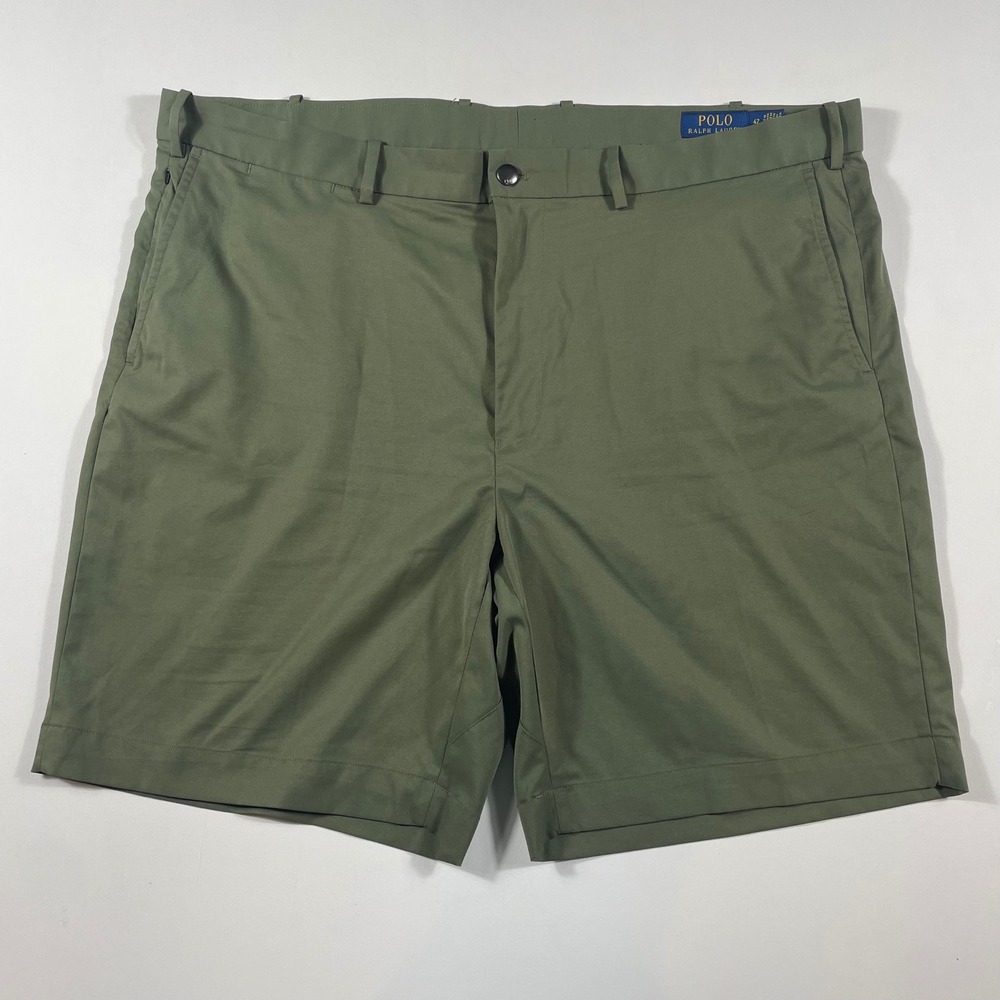 Polo Ralph Lauren Performance Shorts Mens 42x9 Technical Golf Hiking Olive Green